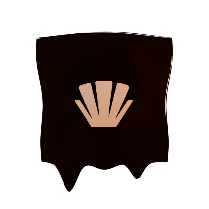 Near-black onyx PAYMF fan oil sculpture